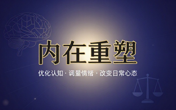 内心认知情绪调整课程重塑自我看法优化日常处事心态