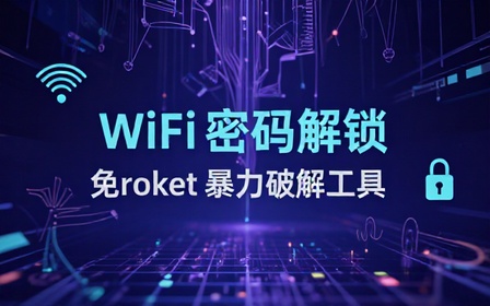 WIFI密码工具免root可暴力解锁WiFi密码