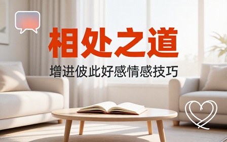 情感相处追求技巧教学学习增进彼此好感相处方式