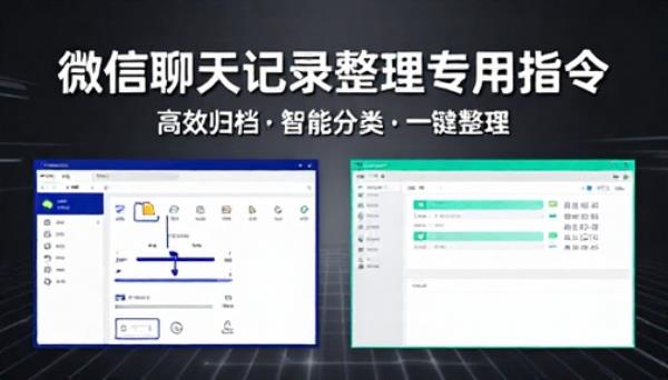 微信聊天记录整理专用指令