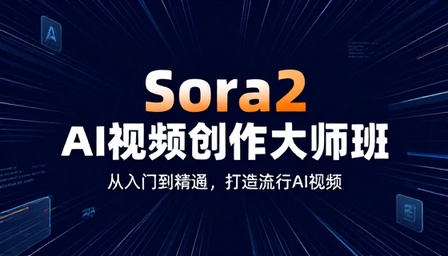 Sora2 创建流行 AI 人工智能视频大师班教程