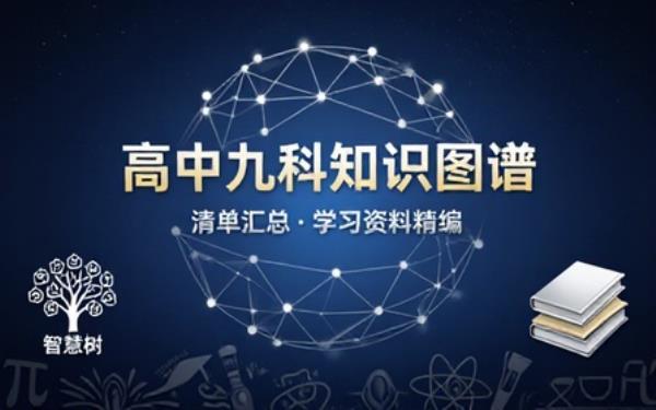 高中九科知识清单知识图谱汇总学习资料