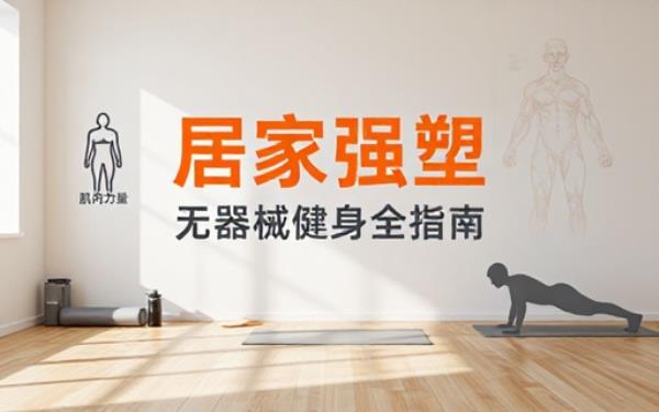居家徒手健身系列书籍学习无器械锻炼方式塑造强健体魄身形