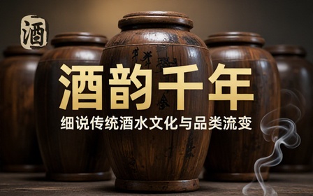 传统酒水文化发展历史与品类特色知识讲解内容