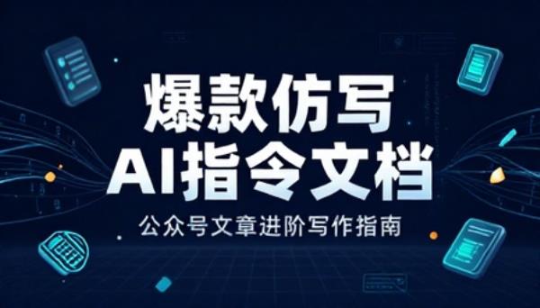 爆款公众号文章进阶仿写 AI 指令文档