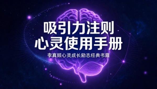 吸引力法则心灵使用手册李真顺心灵成长励志经典书籍