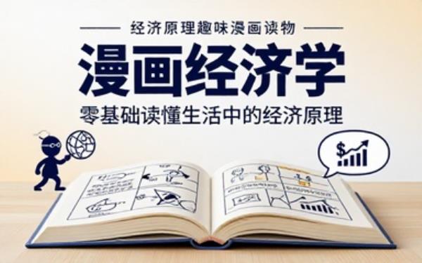 经济原理趣味漫画读物轻松理解晦涩经济学基础理论相关知识