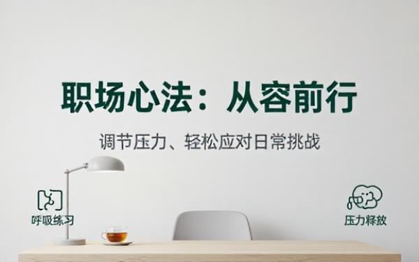 职场心态调节解压书籍调整工作心态轻松应对日常职场生活