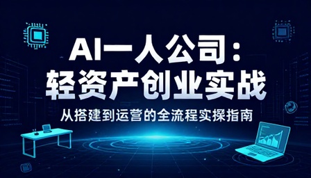 AI 一人公司搭建运营与轻资产创业实操课程