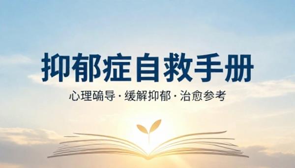 抑郁症自救手册心理疏导缓解抑郁情绪治愈参考书籍