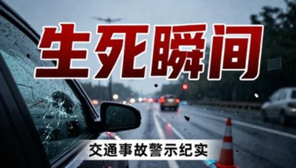 交通事故警示纪实类短视频素材