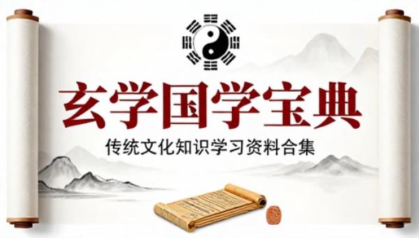 玄学国学传统文化知识学习资料合集