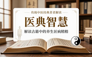 传统中医经典著作解读课程研读古籍领悟养生治病智慧