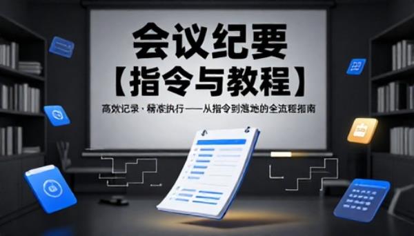 会议纪要【指令与教程】