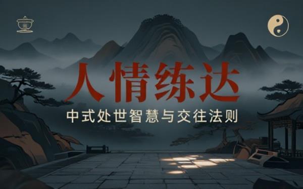 中式人情处世智慧书籍学习交往法则妥善处理各类人际往来