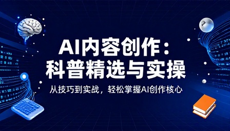 科普类 AI 内容创作精选技巧与实操教学教程
