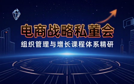 电商战略规划组织管理私董会学习课程