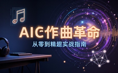 AI 音乐创作实战教学课程掌握 AI 作曲技巧