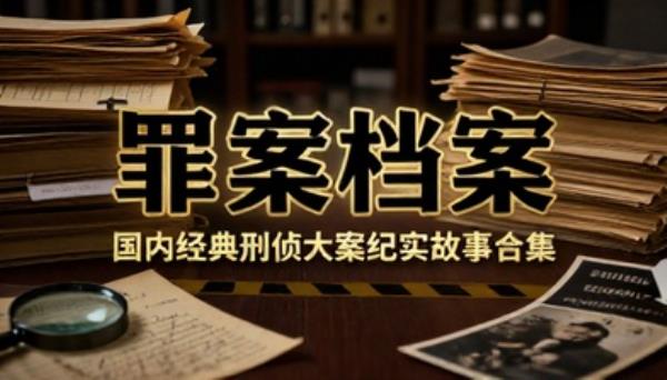 国内经典刑侦大案纪实故事合集资料