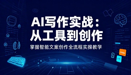 AI 写作工具使用与文案创作实操教学课程