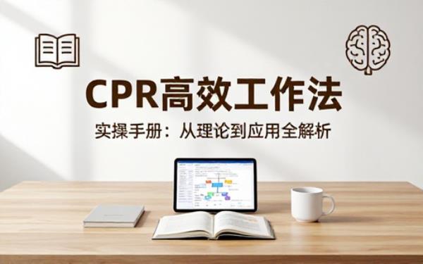 CPR 高效工作方法实操讲解书籍电子版