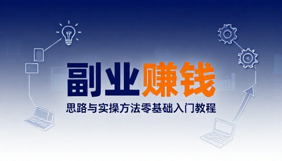 副业赚钱思路与实操方法零基础入门教程
