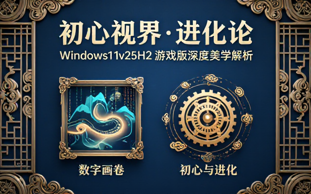 不忘初心Windows11v25H2游戏版链接