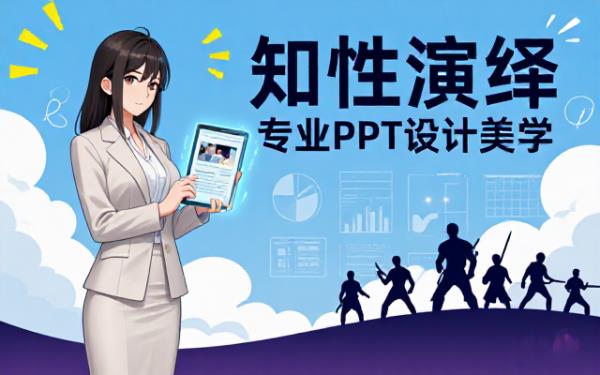 打造优雅知性风 PPT，呈现专业精致排版