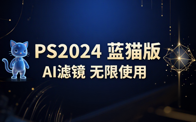PS2024 蓝猫版搭载 AI 滤镜支持无限使用