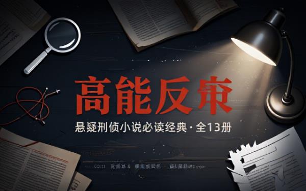 悬疑刑侦小说合集：高能反转烧脑必读经典13册