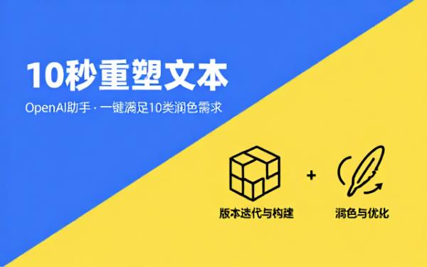 OpenAI创建的有用助手：10个版本润色要求