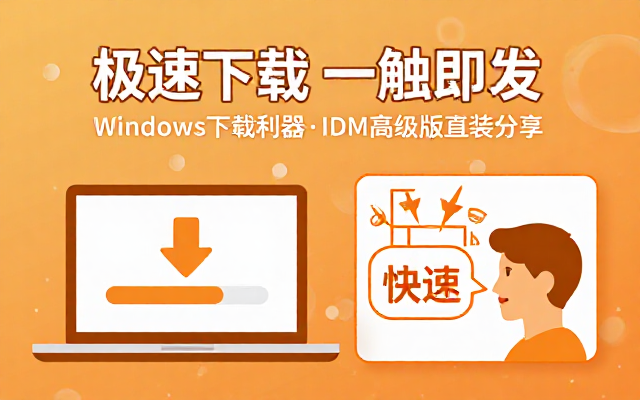 Windows下IDM下载工具利器直装高级版分享