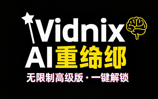 AI图像重绘工具Vidmix解锁高级无敏感限制版本