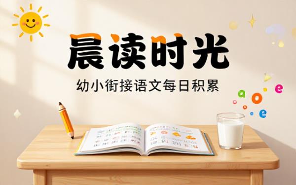 幼小衔接语文每日晨读材料：培养语感、提升识字与表达能力