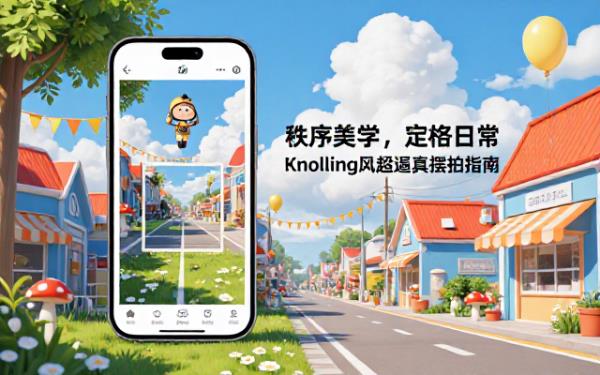 Knolling风格8K超逼真平面摆拍照片