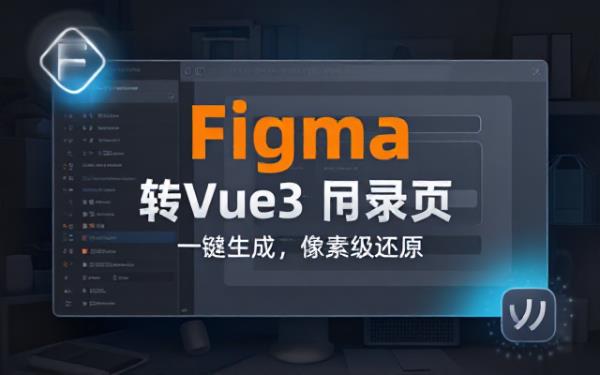 用Figma链接生成符合要求的Vue3登录单页应用