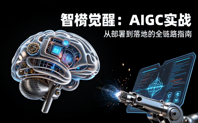 GPT大模型AIGC技术实操课：从部署使用到实战落地方案