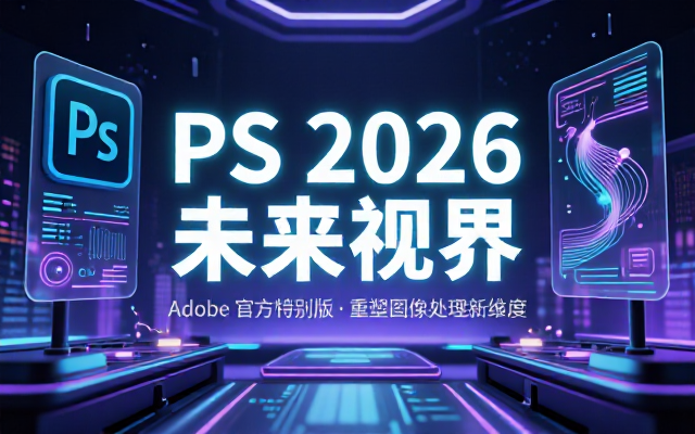 2026版PS图像处理软件Adobe官方特别版本