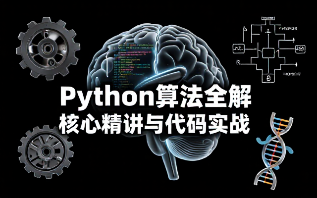 图灵Python算法完整实用教程，涵盖核心算法分析与实现
