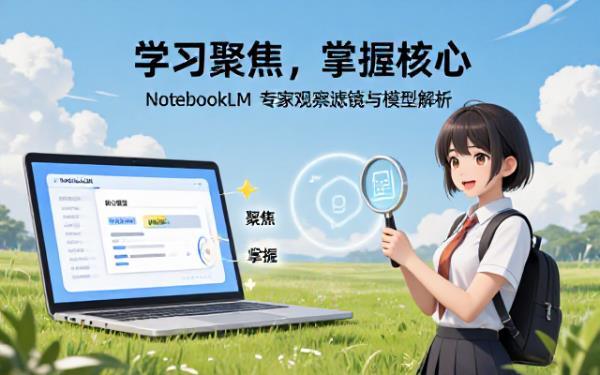 NotebookLM学习聚焦掌握专家观察“滤镜”及核心模型