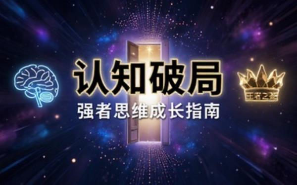 强者思维成长类电子书剖析认知破局方法帮助读者摆脱内耗建立强者心智