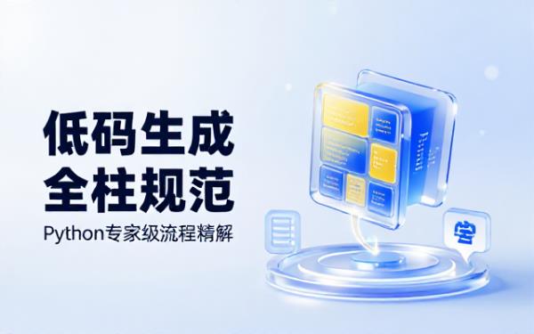 Python全栈开发专家的代码生成规范与流程