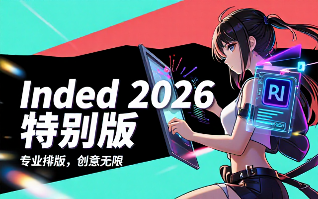 2026版ID专业排版软件AdobeInDesign特别版