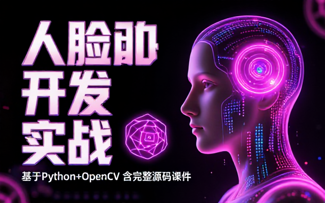 人脸识别技术开发带源码课件深蓝学院教程