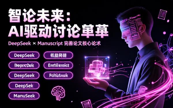 DeepSeek论文指令结合Manuscript完善讨论部分