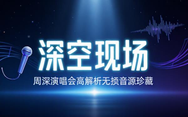 周深现场演唱会高解析无损音源收录 live 曲目还原现场声场与人声表现
