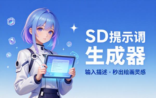 SD提示词生成器：基于输入描述生成绘画提示词