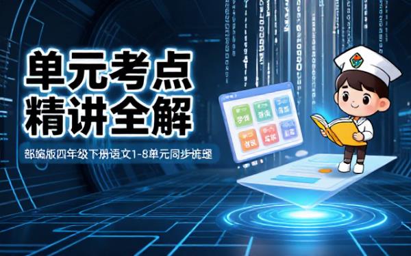 部编版四年级下册语文1-8单元专项考点梳理同步精讲