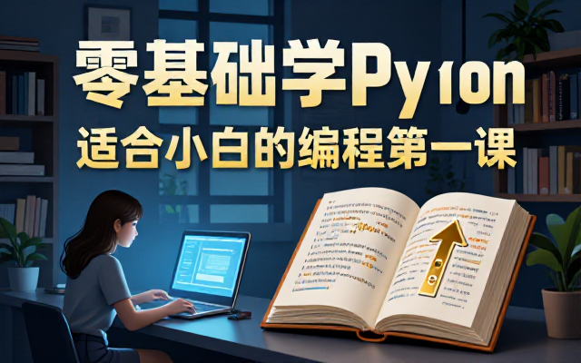 Python 入门课程适合零基础小白学习者