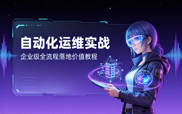 企业自动化运维全流程落地实战价值教程